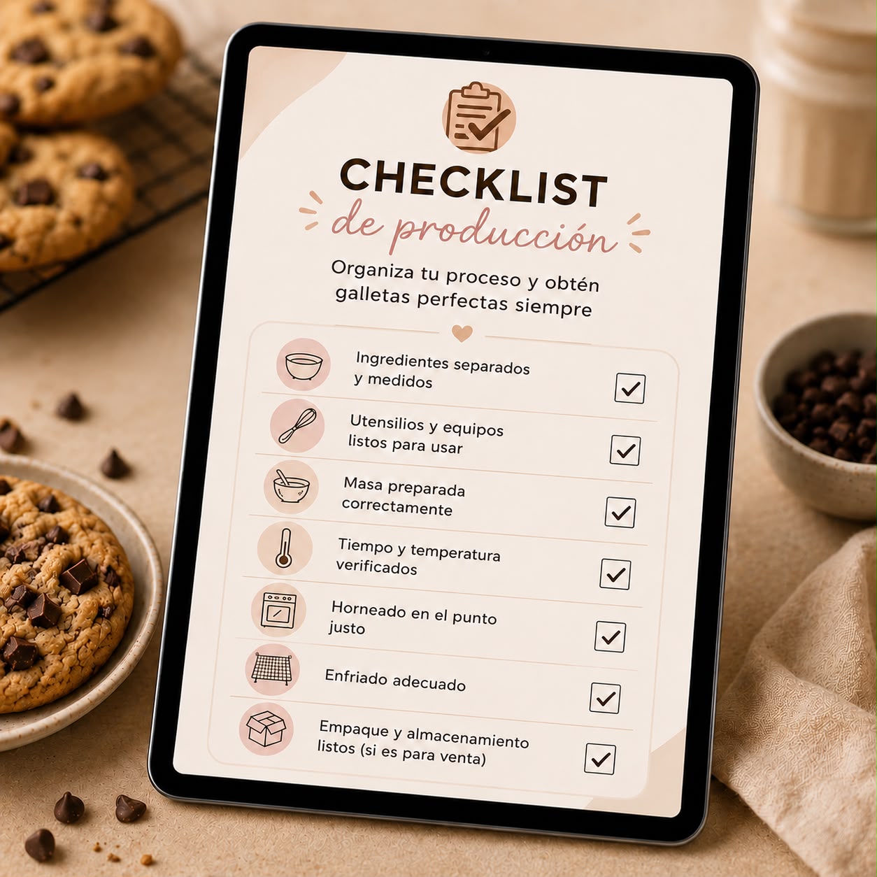 Checklist de Producción